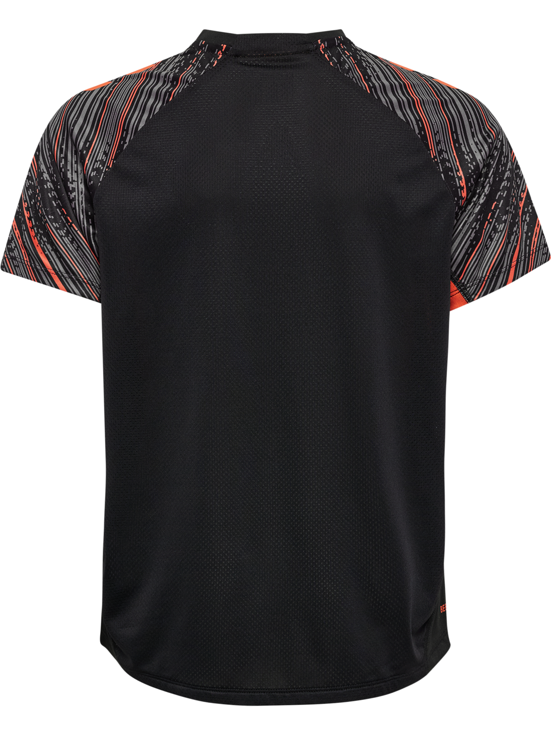 hmlBLAZE PRO TRAINING JERSEY KIDS, BLACK/ORANGE, packshot