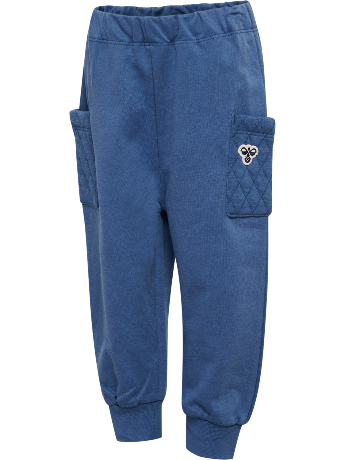 hmlMINI LOOSE QUILT POCKET PANTS, DUTCH BLUE, packshot