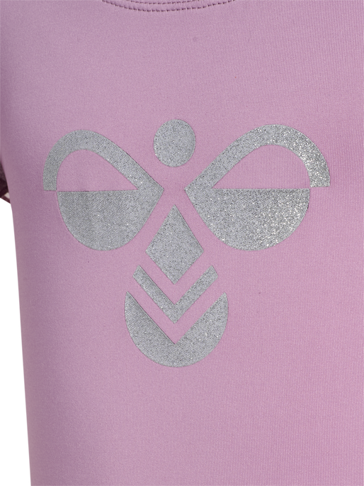 hmlJR MIX GLITTER DRESS, LAVENDER MIST, packshot