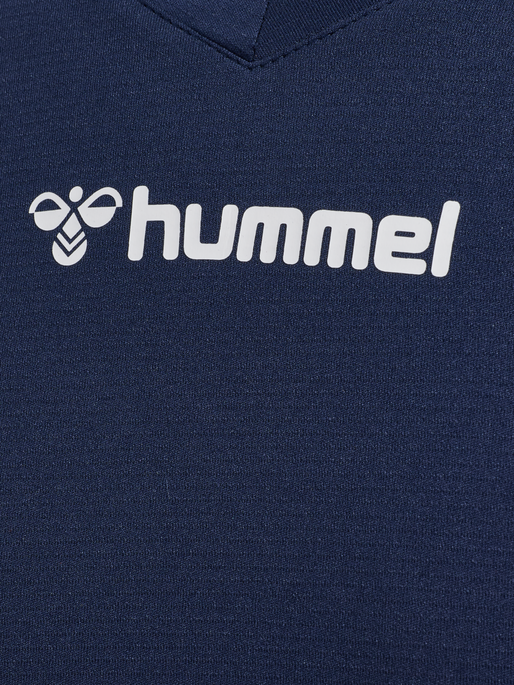hmlBL ESSENTIAL TEE L/S, MARINE hmlBL ESSENTIAL TEE L/S, MARINE, packshot