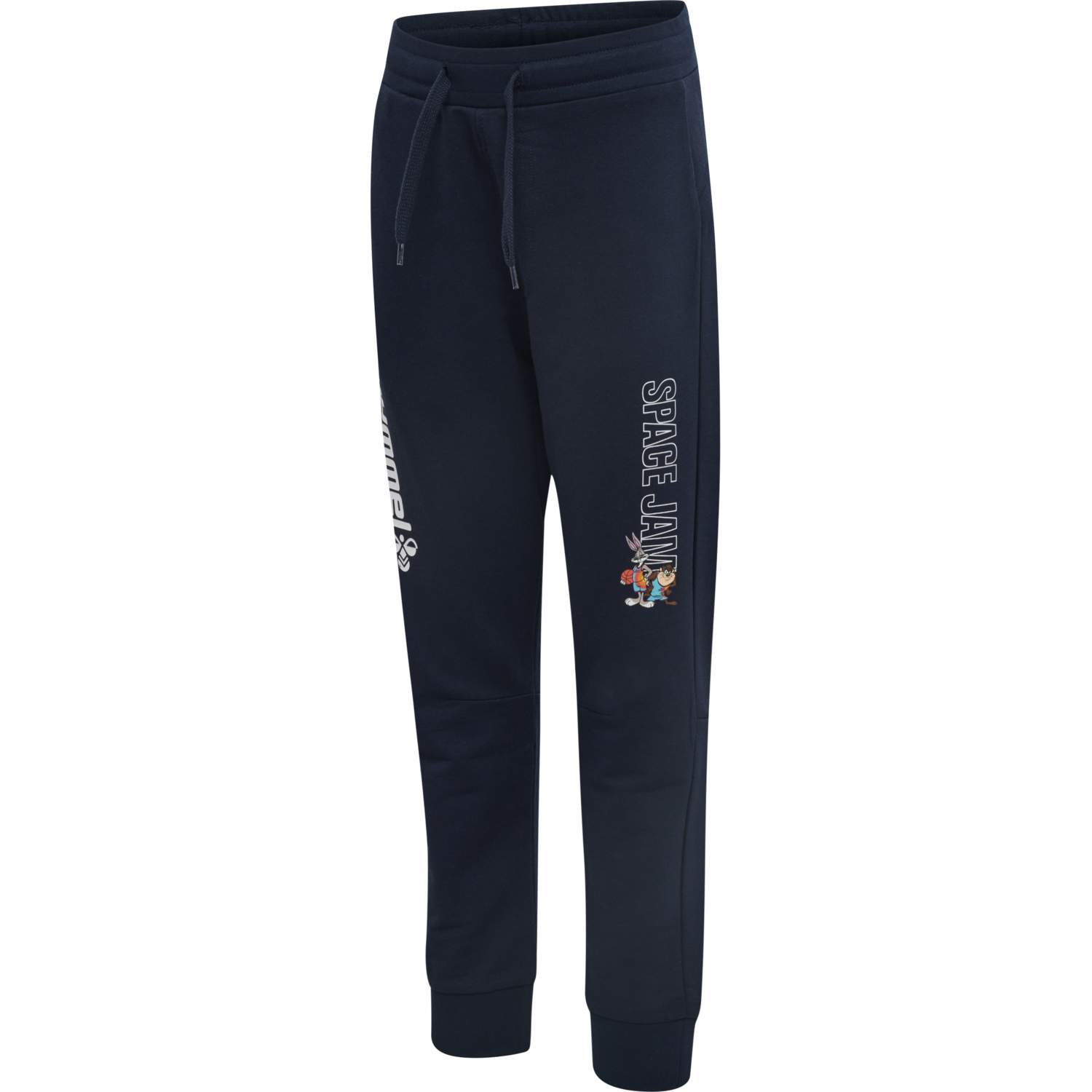 hmlSPACE JAM ON PANTS, BLACK IRIS, packshot