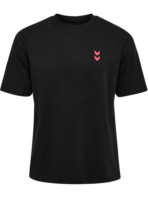hmlHIIT LOOSE T-SHIRT S/S, BLACK, packshot