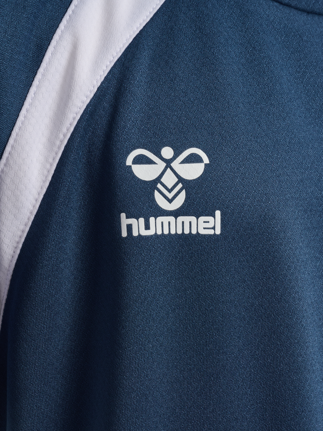 hmlJR PULSE PERFORMANCE T-SHIRT S/S, DARK DENIM, packshot