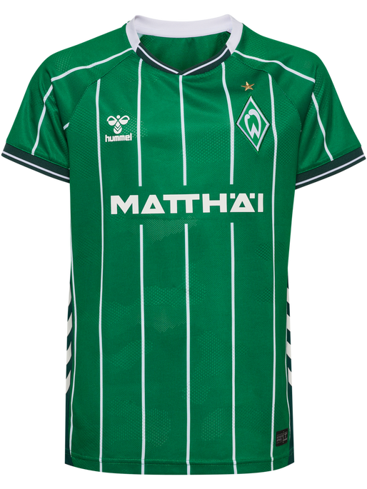 WER 25/26 HOME JERSEY S/S KIDS, ABUNDANT GREEN, packshot