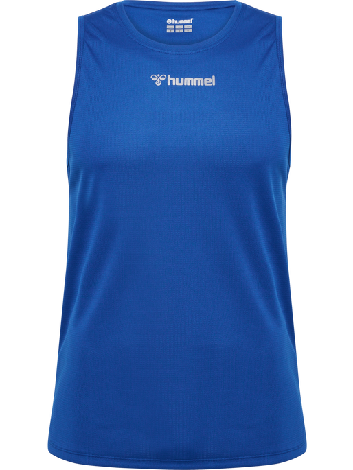 hmlRUN SINGLET S/L, TRUE BLUE, packshot