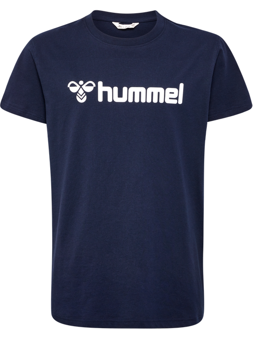 hmlGO 2.0 LOGO T-SHIRT S/S KIDS, MARINE hmlGO 2.0 LOGO T-SHIRT S/S KIDS, MARINE, packshot