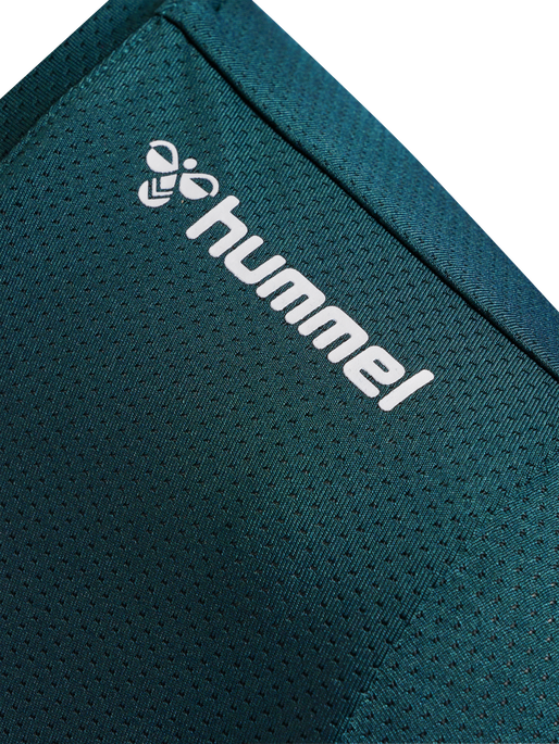 hmlMT AURA MESH T-SHIRT L/S, DEEP TEAL, packshot