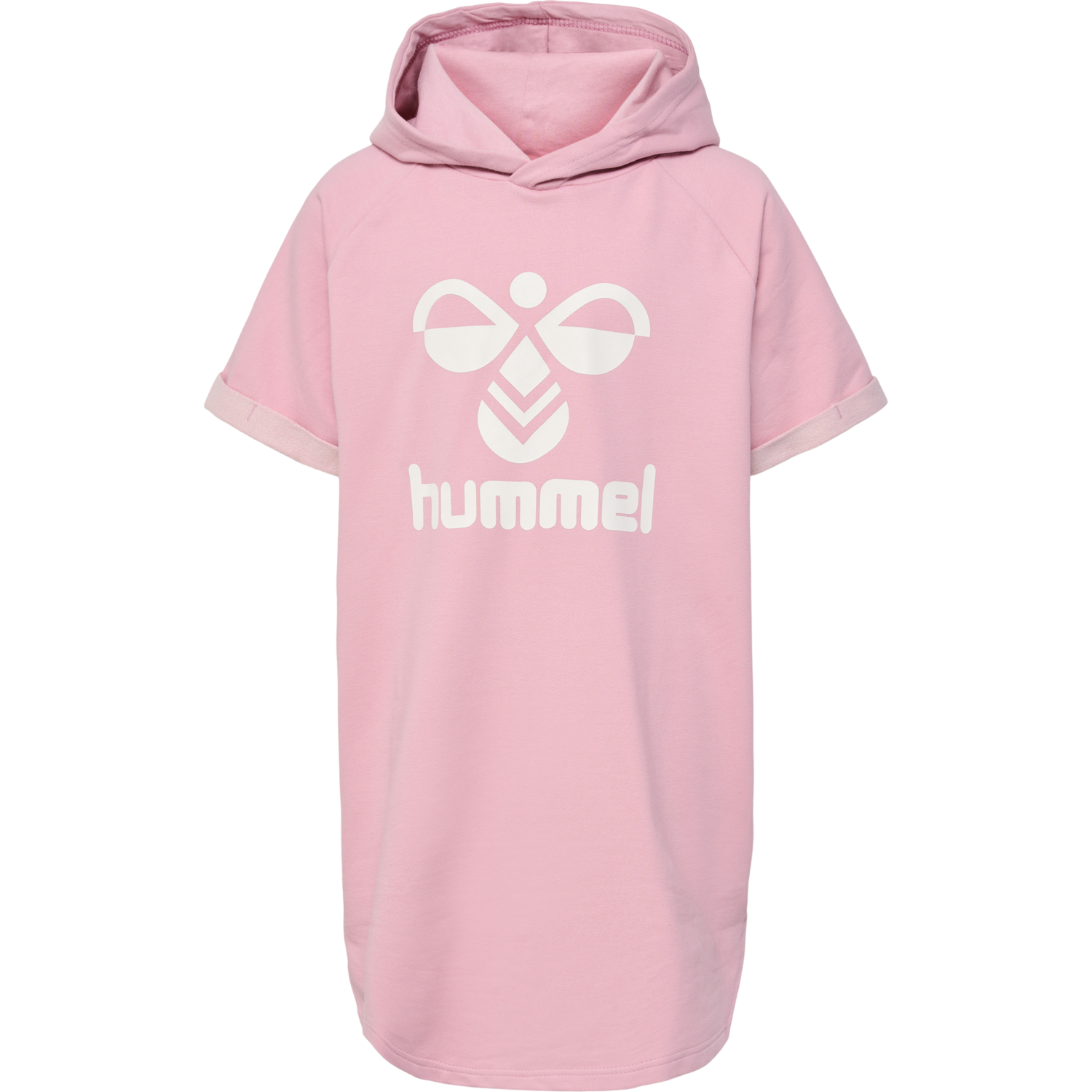 hmlNAJA HOODIE DRESS S/S, ZEPHYR, packshot