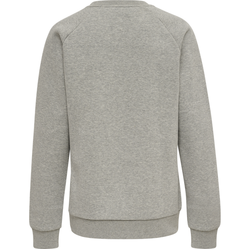 hmlRED HEAVY SWEATSHIRT WOMAN, GREY MELANGE, packshot
