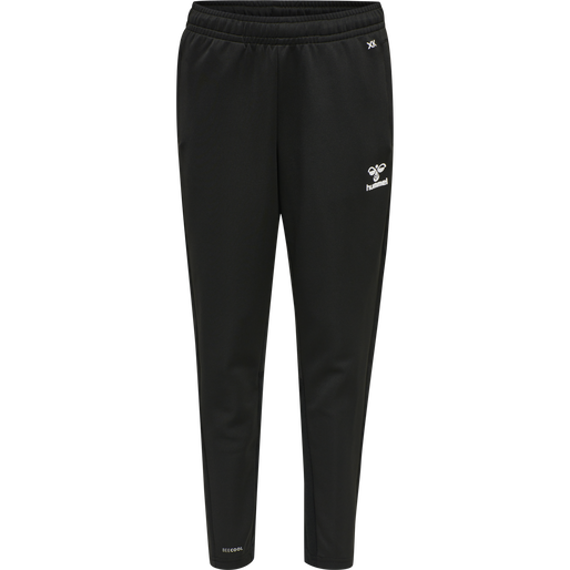 hmlCORE XK TRAINING POLY PANTS KIDS, BLACK, packshot