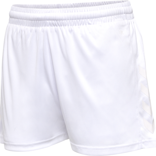 hmlCORE XK POLY SHORTS WOMAN, WHITE/WHITE, packshot