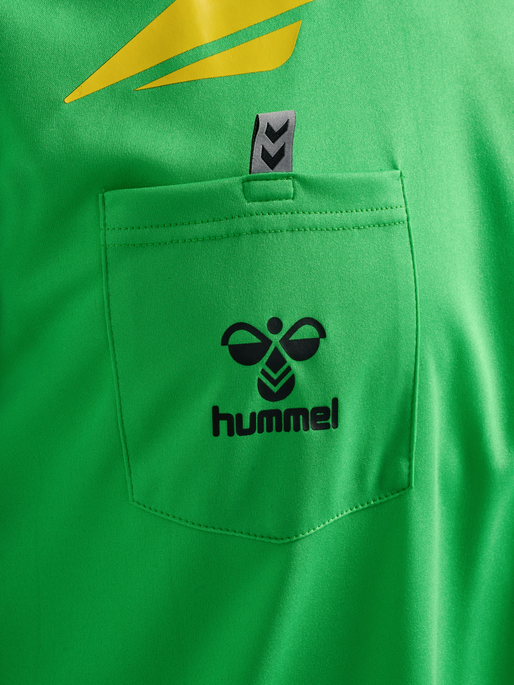 FFHB NEW REFEREE JERSEY S/S, POISON GREEN WO SPONSOR FFHB NEW REFEREE JERSEY S/S, POISON GREEN WO SPONSOR, packshot