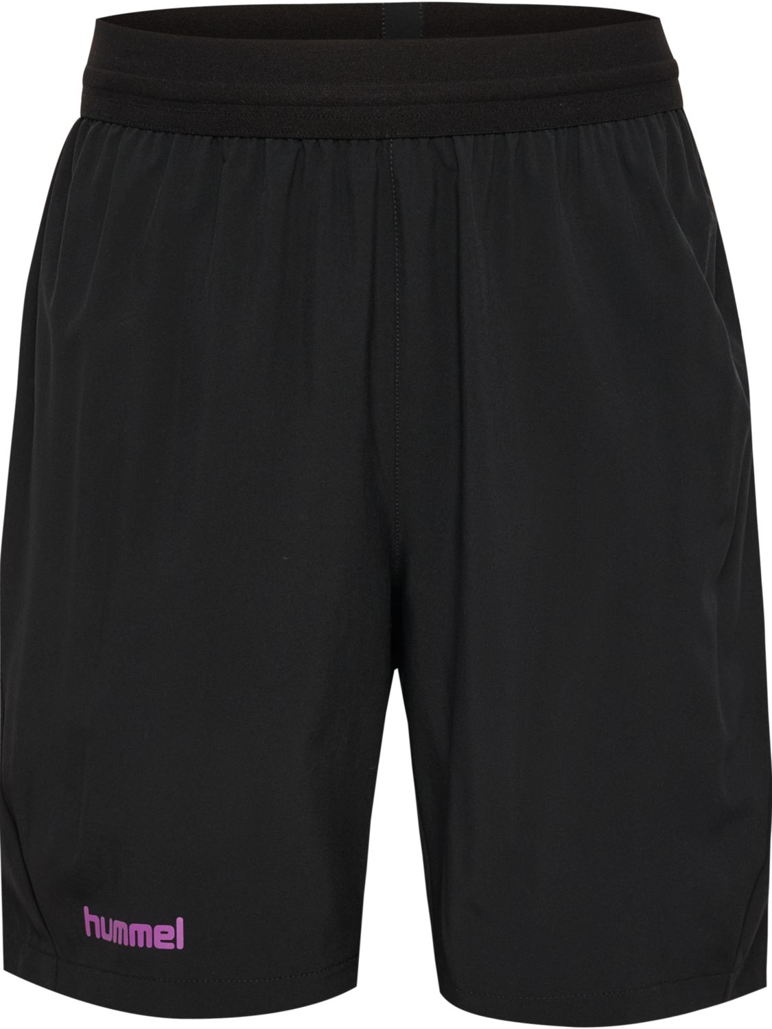 hmlBLAZE 2.0 TRAINING SHORTS KIDS, BLACK/DAHLIA, packshot