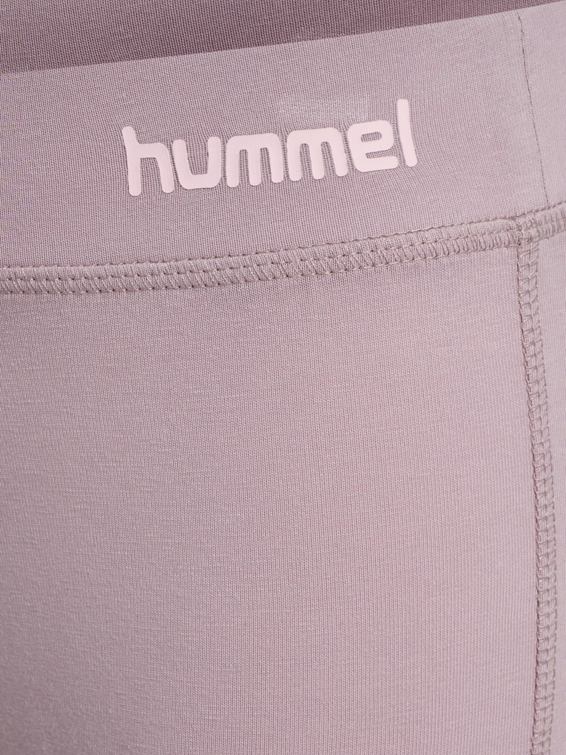 hmlJR HIGH RISE SHORT TIGHTS, SEA FOG, packshot