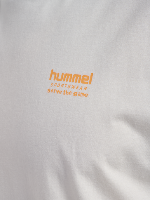 hmlLOOSE T-SHIRT S/S HSW FOOTBALL, BLANC DE BLANC, packshot