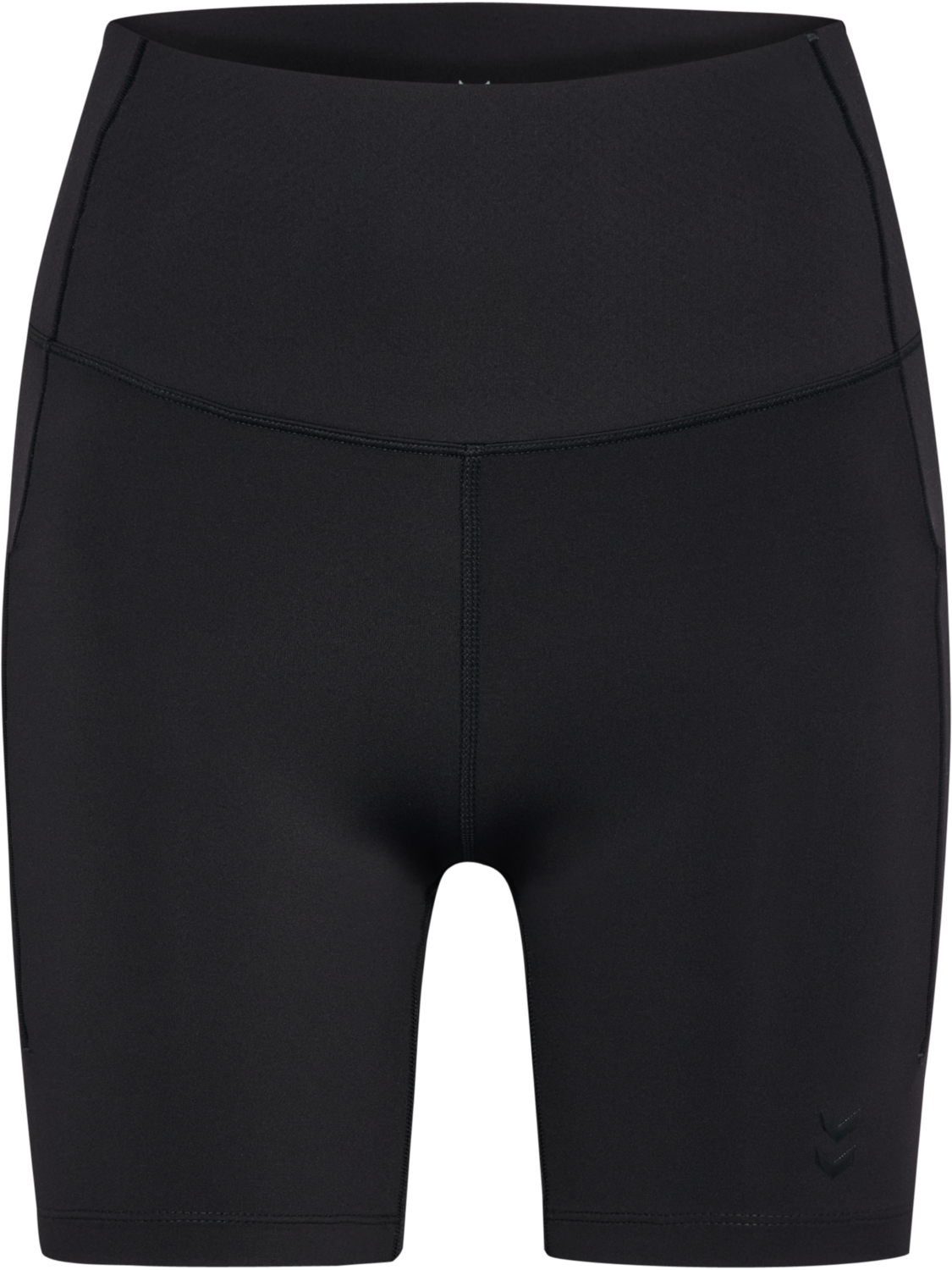 hmlHIIT INTENSITY HW SHORT TIGHTS, BLACK/EBONY, packshot