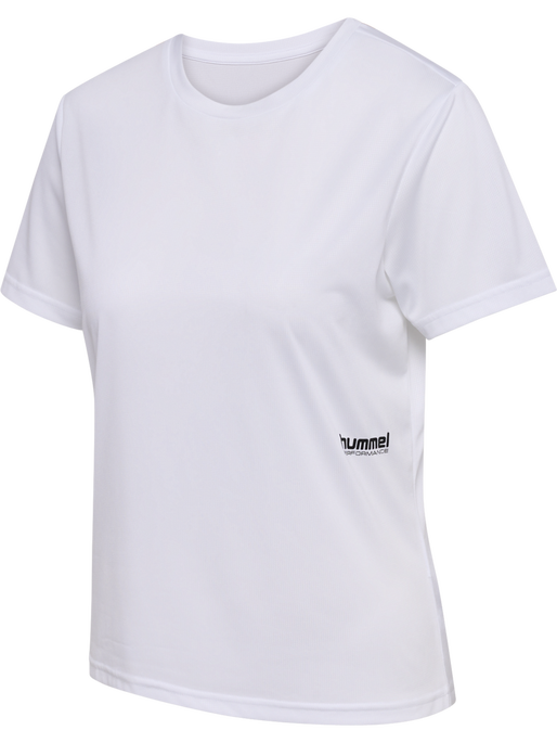 hmlPULSE WORKOUT W T-SHIRT S/S, WHITE, packshot