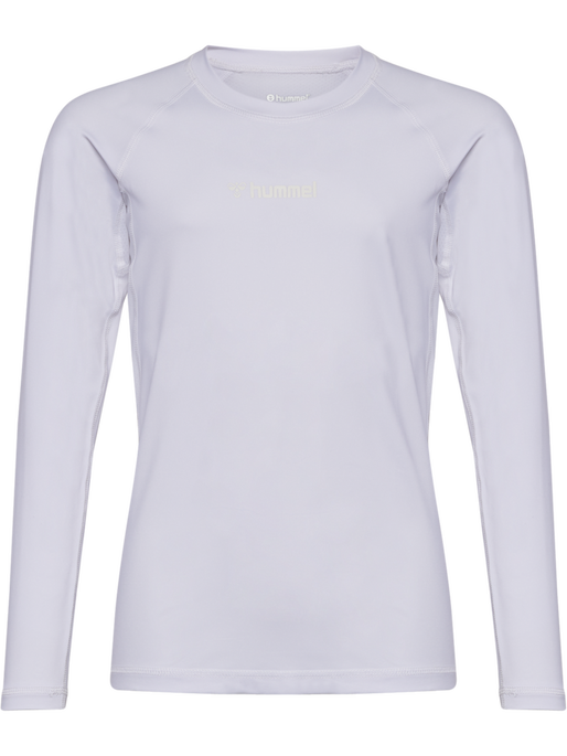 hmlBL PERFORMANCE TEE L/S KIDS, WHITE hmlBL PERFORMANCE TEE L/S KIDS, WHITE, packshot