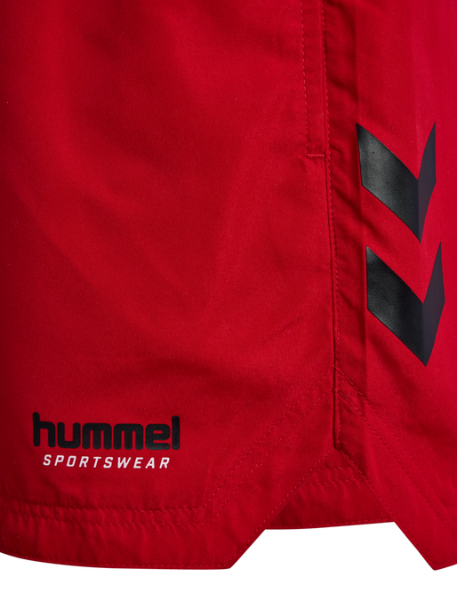 hmlNED SWIM SHORTS, BARBADOS CHERRY, packshot