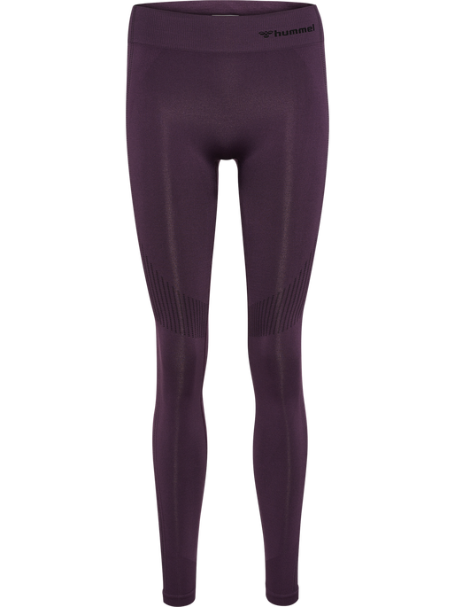 hmlMT SHAPING SEAMLESS MW TIGHTS, PLUM PERFECT, packshot