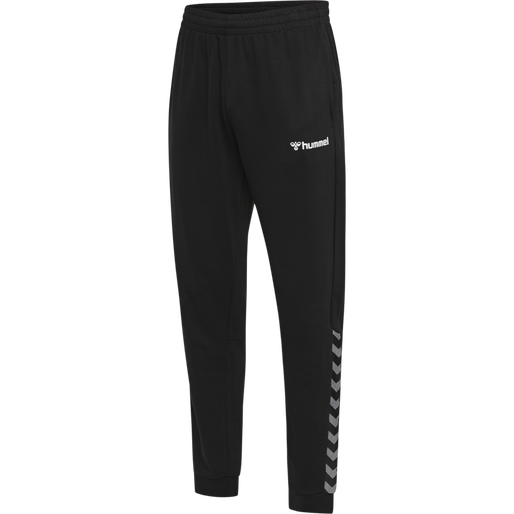 hmlAUTHENTIC SWEAT PANT, BLACK/WHITE hmlAUTHENTIC SWEAT PANT, BLACK/WHITE, packshot