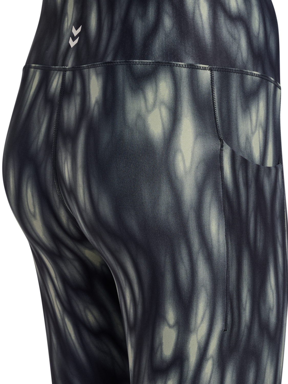 hmlHIIT AOP INTENSITY HW TIGHTS, SEAGRASS, packshot