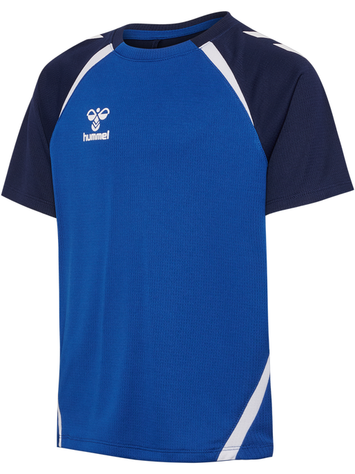 hmlLEAD 2.0 JERSEY S/S KIDS, TRUE BLUE/MARINE, packshot