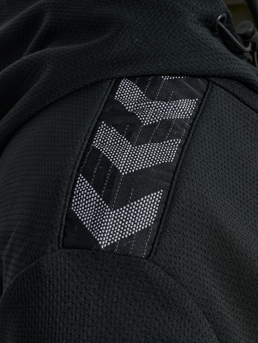 hmlAUTHENTIC PL ZIP HOODIE WOMAN, BLACK hmlAUTHENTIC PL ZIP HOODIE WOMAN, BLACK, packshot