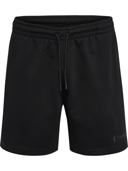 hmlFELIX SWEAT SHORTS, BLACK, packshot