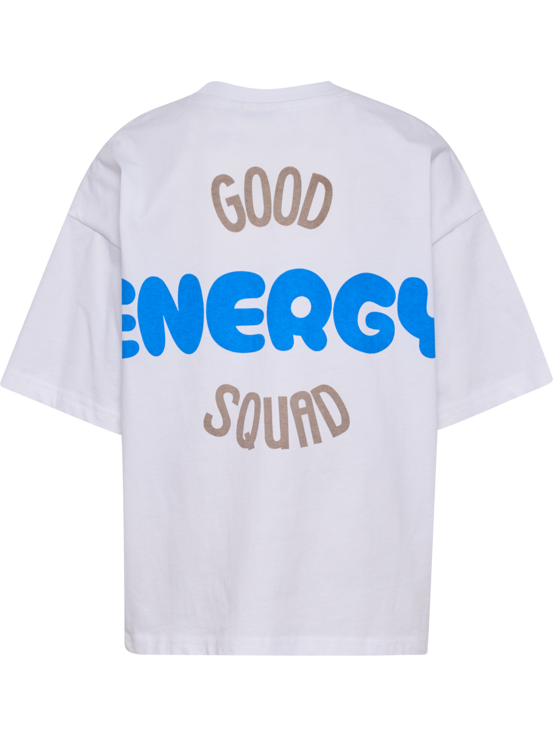 hmlJR SILLY S/S BOXY T-SHIRT SOLID, BRIGHT WHITE, packshot