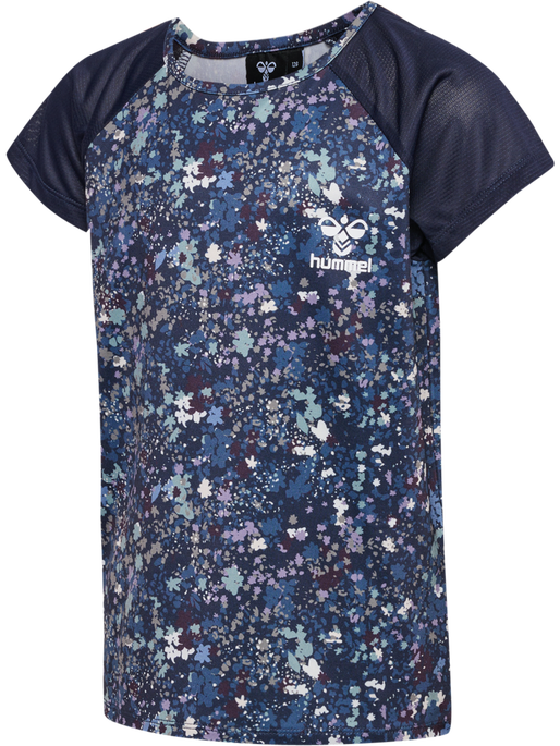 hmlTESSA T-SHIRT S/S, BLACK IRIS hmlTESSA T-SHIRT S/S, BLACK IRIS, packshot