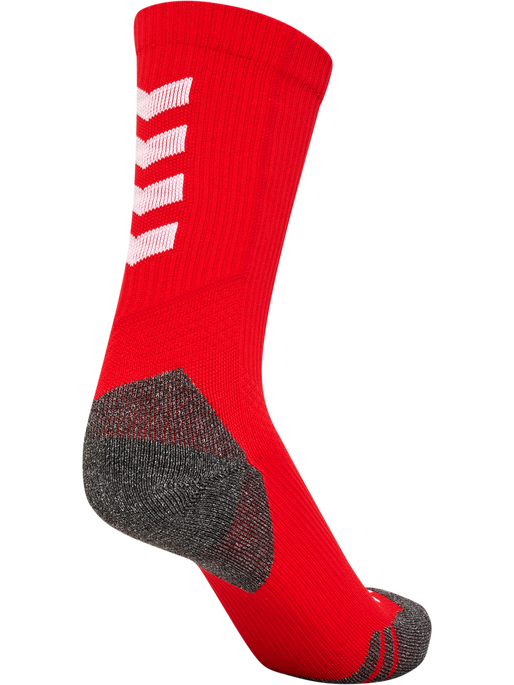 hmlPRO TRAINING SOCKS LOW, TRUE RED/WHITE hmlPRO TRAINING SOCKS LOW, TRUE RED/WHITE, packshot