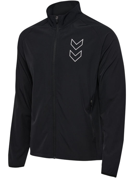 hmlCOURT JACKET, BLACK, packshot