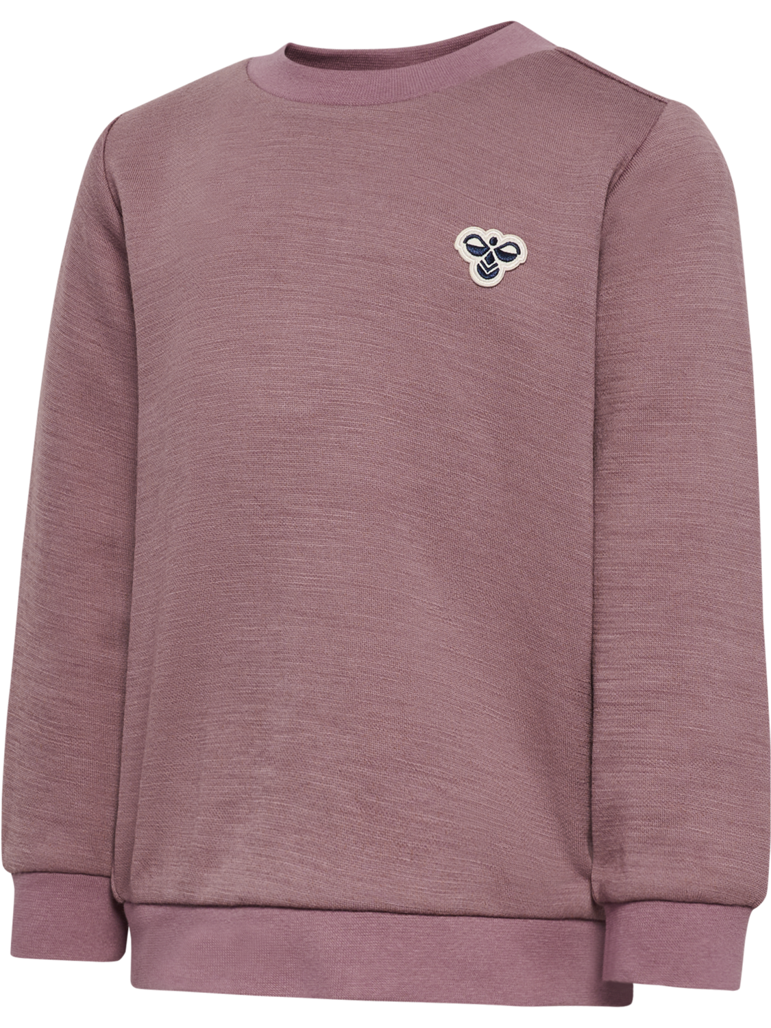 hmlMINI WOOL SWEATSHIRT BEE, TWILIGHT MAUVE, packshot