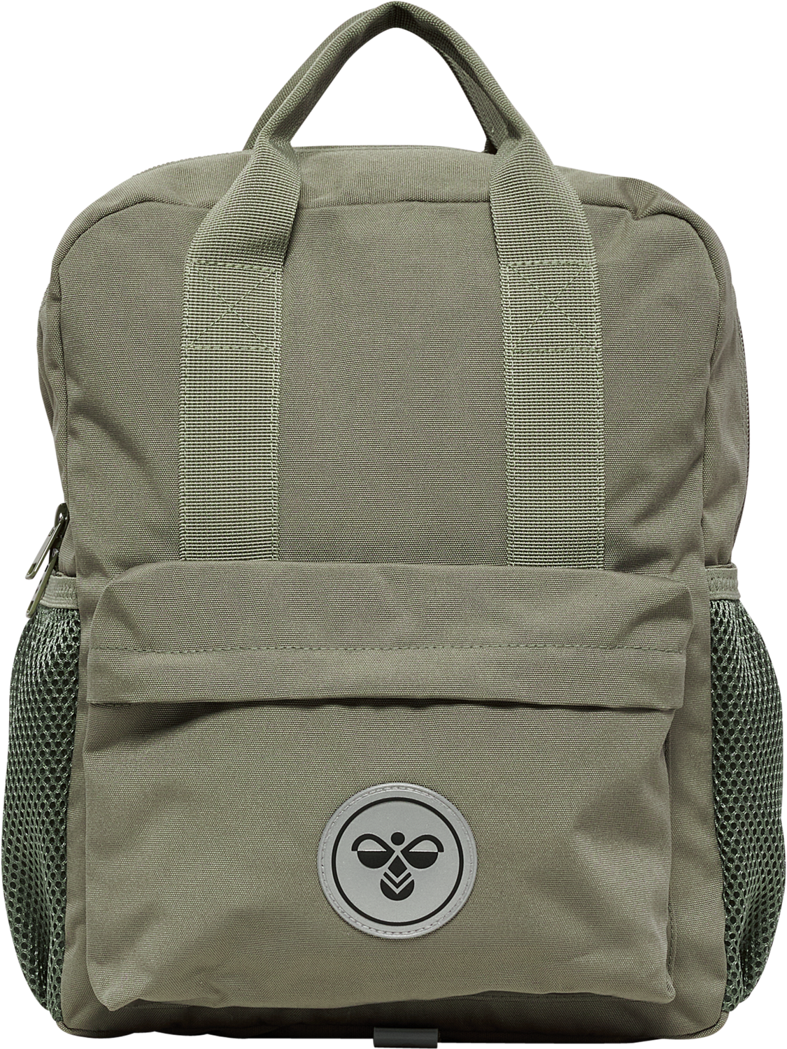 hmlJR JAZZ BACKPACK, CASTOR GRAY, packshot