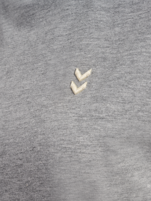 hmlPULSE W T-SHIRT, GREY MELANGE, packshot