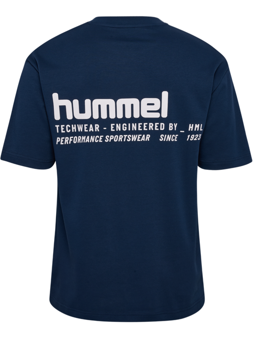 hmlHIIT LOOSE T-SHIRT S/S, DRESS BLUES hmlHIIT LOOSE T-SHIRT S/S, DRESS BLUES, packshot