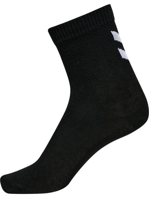 hmlMAKE MY DAY SOCK 5-PACK, BLACK/BLACK hmlMAKE MY DAY SOCK 5-PACK, BLACK/BLACK, packshot