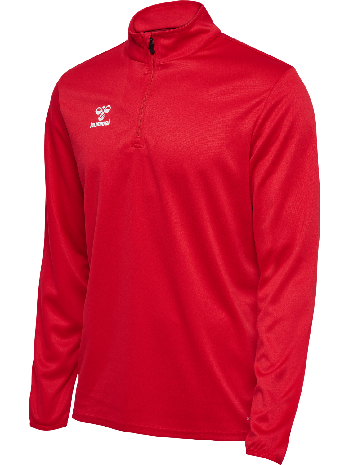 hmlESSENTIAL HALF-ZIP, TRUE RED, packshot
