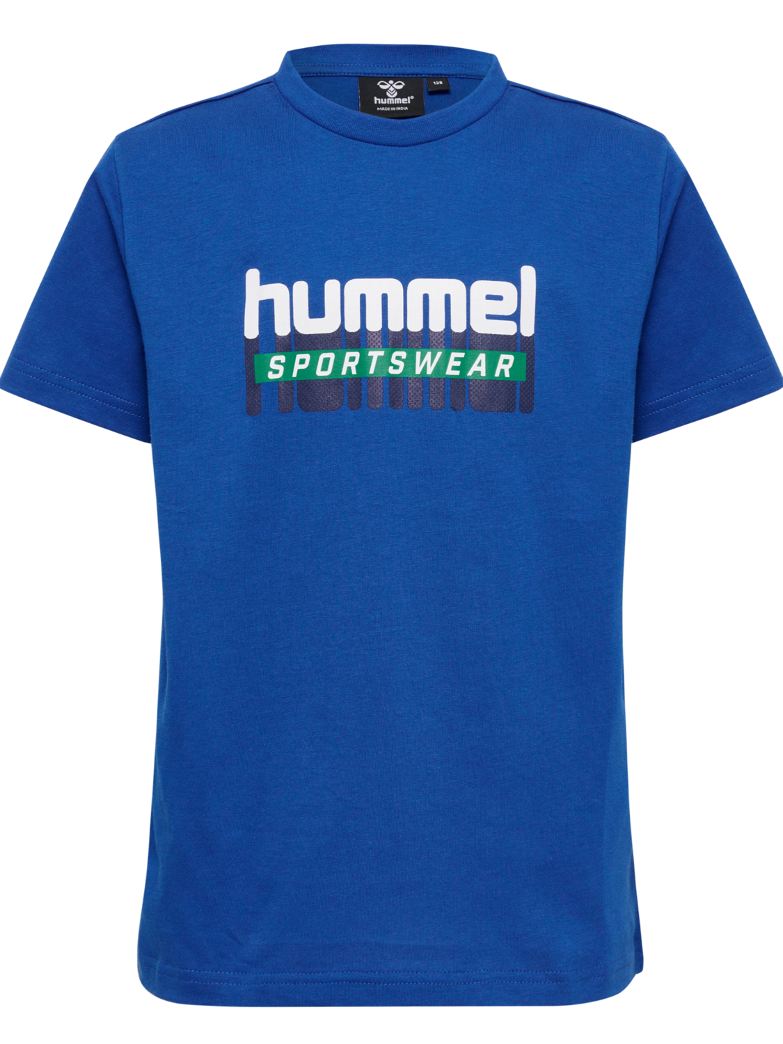 hmlTUKAS T-SHIRT S/S, CLASSIC BLUE, packshot