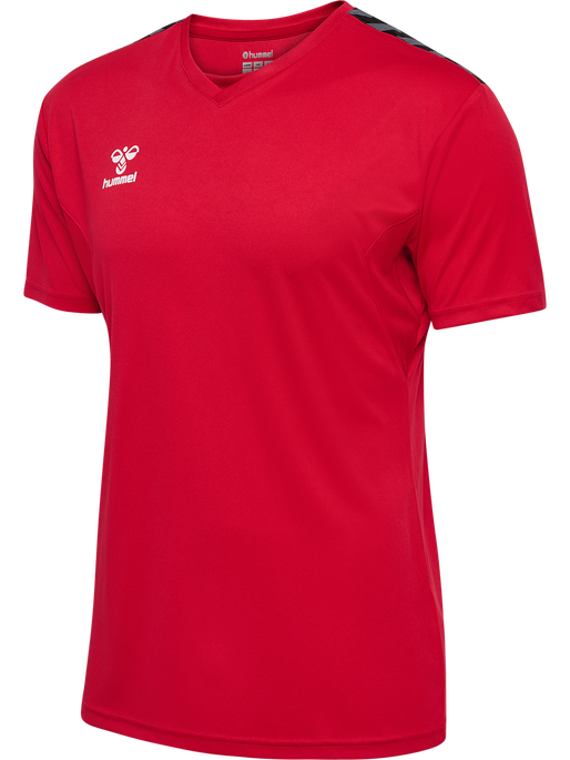 hmlAUTHENTIC PL JERSEY S/S, TRUE RED hmlAUTHENTIC PL JERSEY S/S, TRUE RED, packshot