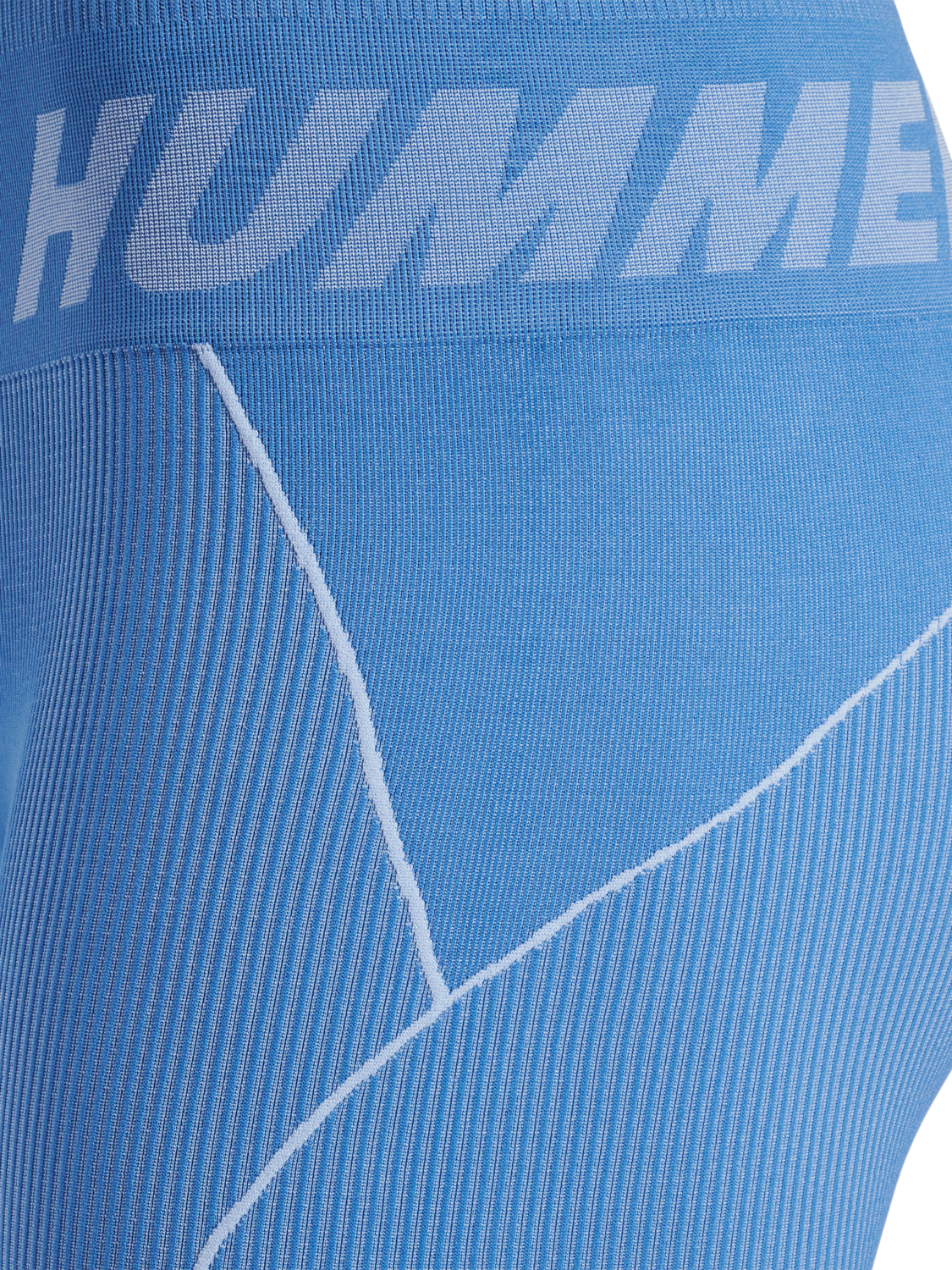hmlTE CHRISTEL SEAMLESS MW TIGHTS, RIVIERA/BLUE BELL MELANGE, packshot