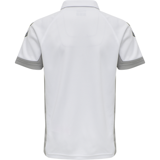 hmlLEAD FUNCTIONAL KIDS POLO, WHITE, packshot