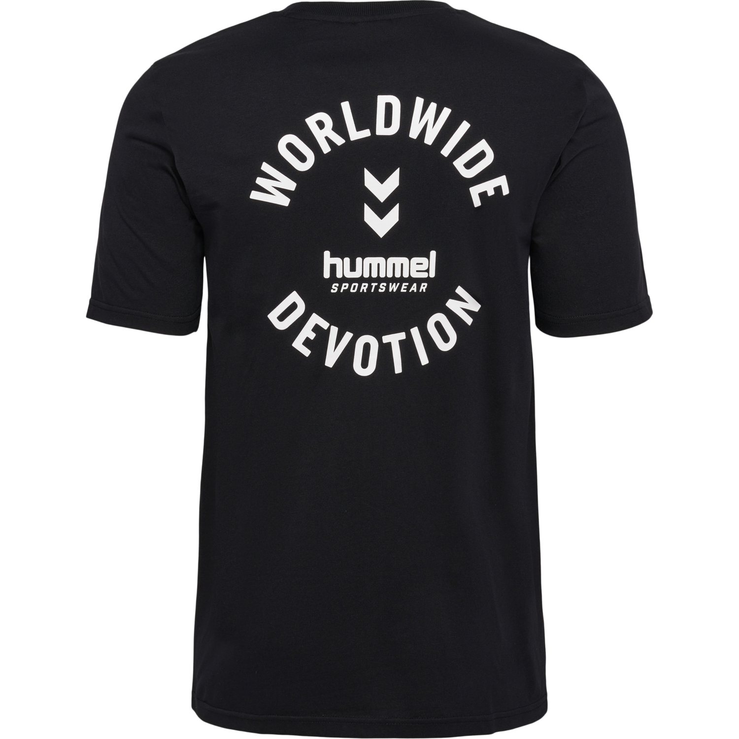 hmlLGC DEVOTION T-SHIRT, BLACK, packshot