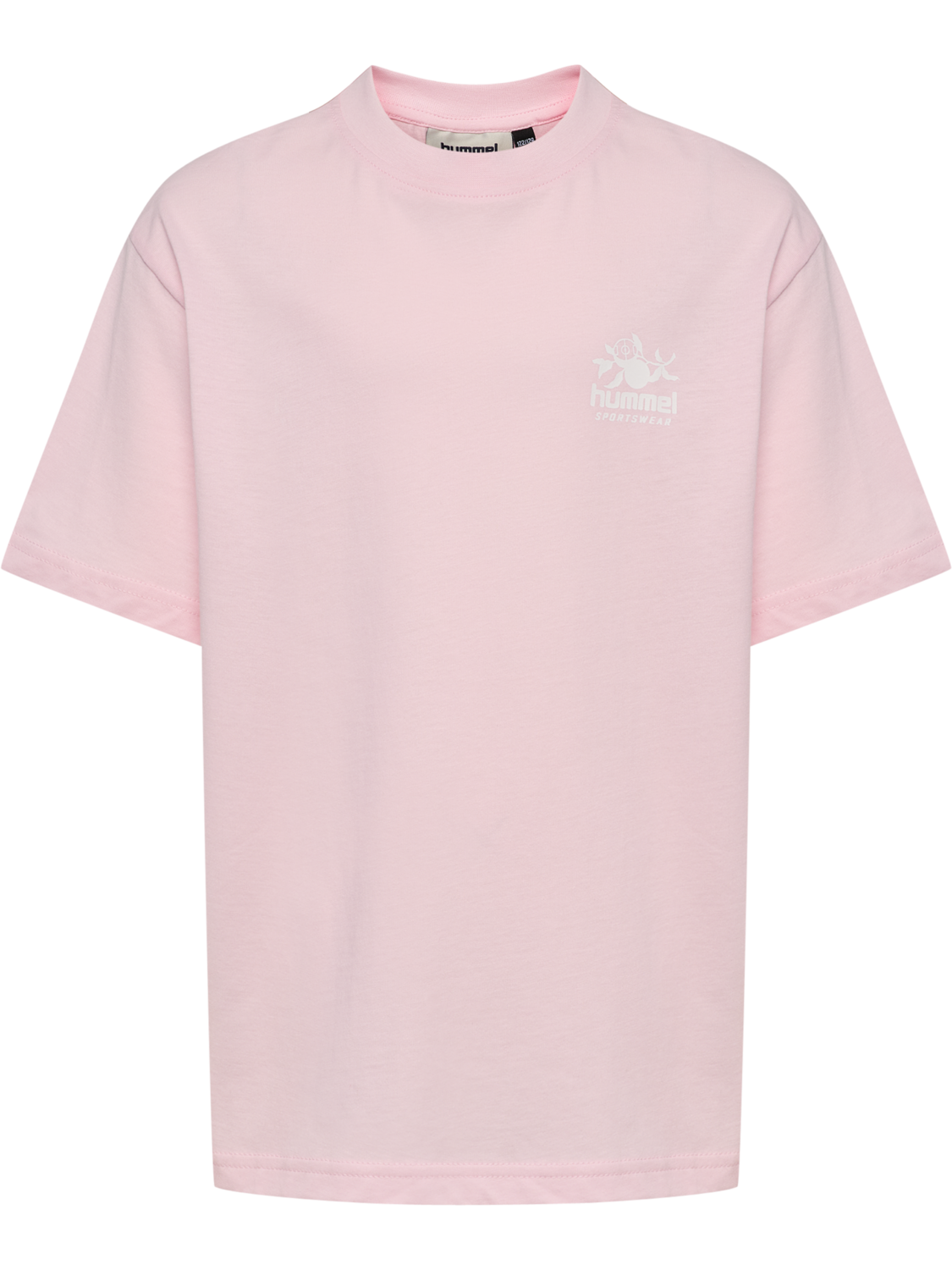hmlJR LOOSE T-SHIRT S/S STADIUM, PINK-A-BOO, packshot