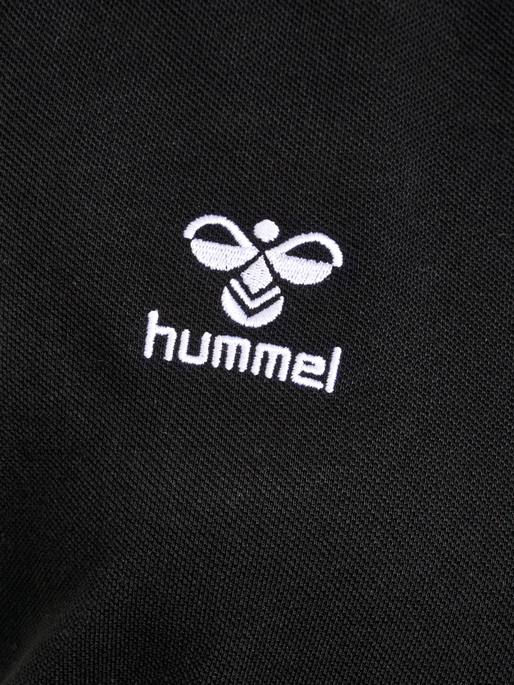 hmlGO 2.0 POLO WOMAN, BLACK hmlGO 2.0 POLO WOMAN, BLACK, packshot