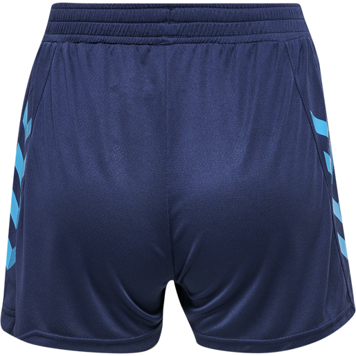 hmlONGRID POLY SHORTS WO, MARINE/ATOMIC BLUE, packshot