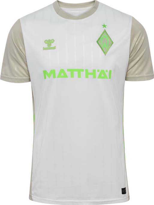 WER 25/26 AWAY JERSEY S/S, SNOW WHITE, packshot