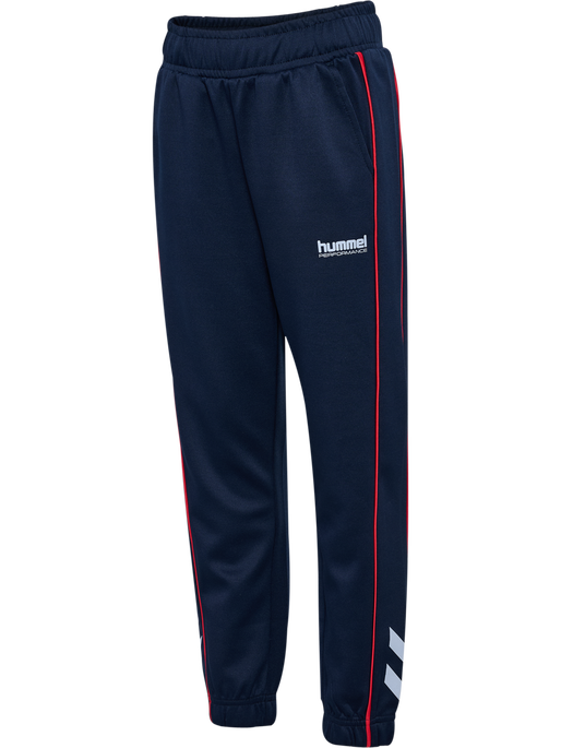 hmlJR INTERLOCK ADJUST PANTS, DRESS BLUES, packshot
