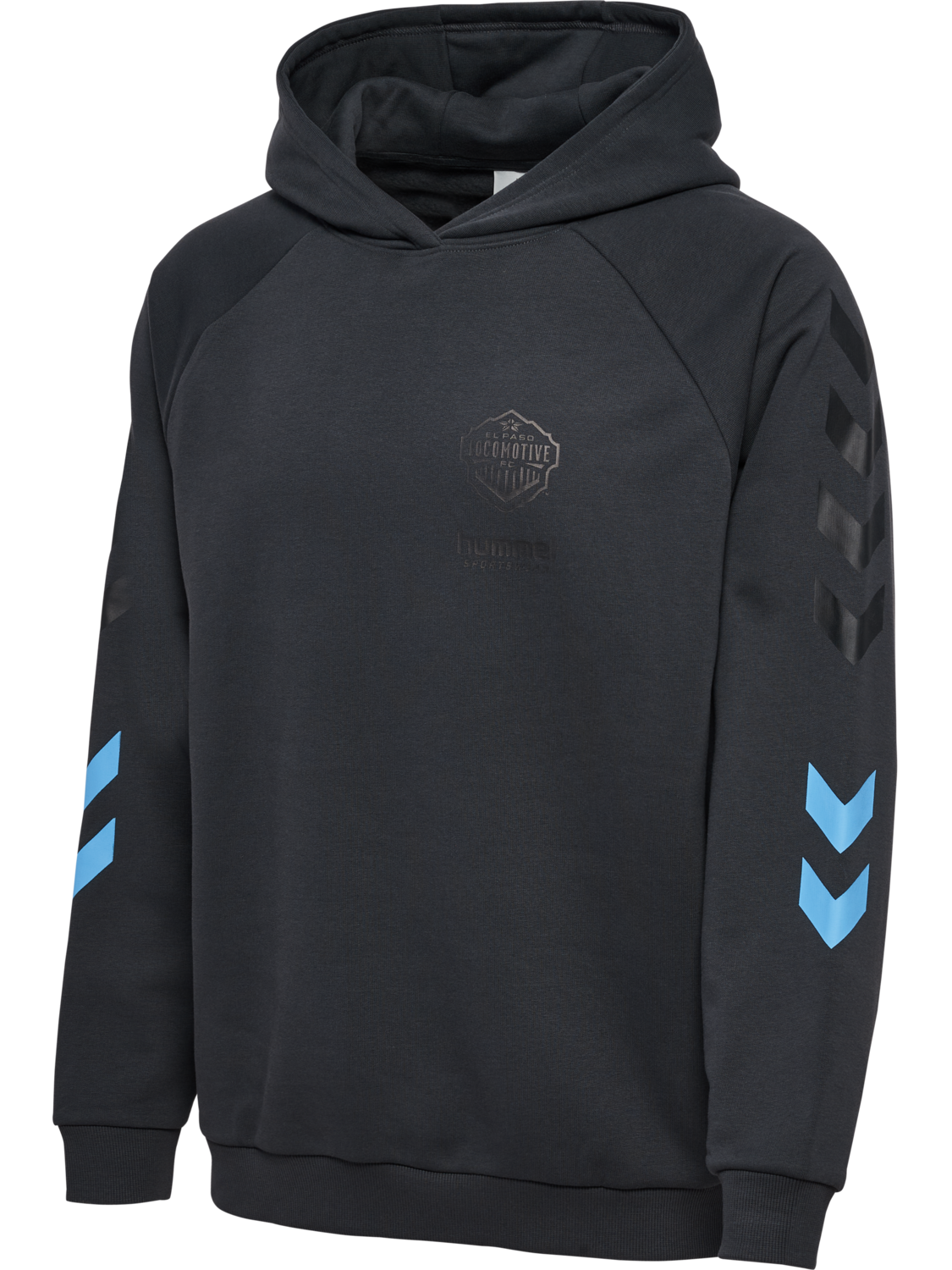 hmlOVERSIZED HOODIE SW EL PASO, EBONY, packshot